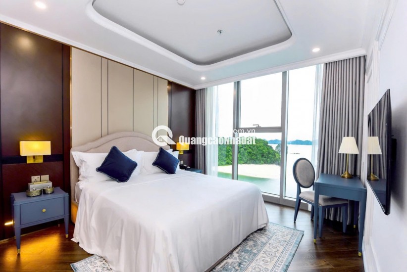 Chỉ nhỉnh 1 tỷ sở hữu ngay căn hộ mặt biển đẳng cấp, view 2 mặt vịnh Bái Tử Long