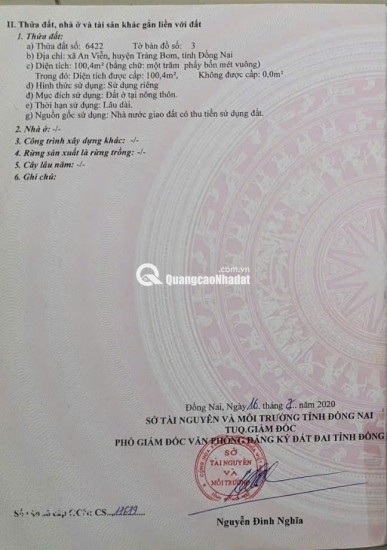  BÁN ĐẤT AN VIỄN - VỊ TRÍ ĐẸP, GIÁ TỐT CHỈ 1.02 TỶ!