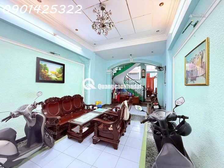 BÁN NHÀ 4 TẦNG, 72M2, NGÕ CHU VĂN AN, P.26, BÌNH THẠNH, 12.5 TỶ, SỔ HỒNG