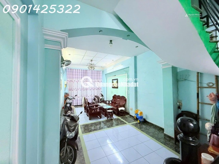 BÁN NHÀ 4 TẦNG, 72M2, NGÕ CHU VĂN AN, P.26, BÌNH THẠNH, 12.5 TỶ, SỔ HỒNG