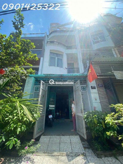 BÁN NHÀ 4 TẦNG, 72M2, NGÕ CHU VĂN AN, P.26, BÌNH THẠNH, 12.5 TỶ, SỔ HỒNG