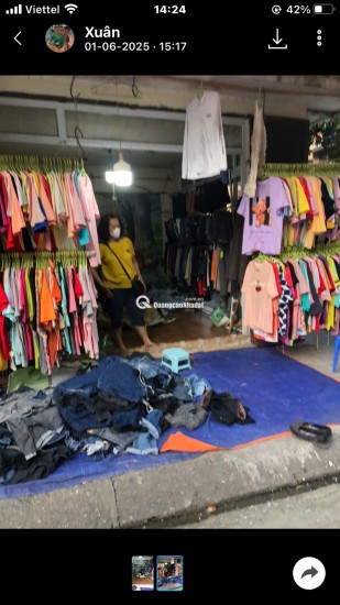 Cần nhượng lại mặt bằng tại trung tâm chợ Thành Công Quận Ba Đình Hà Nội