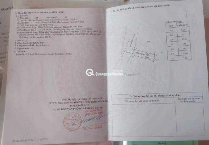 cần vốn bán gấp lô đất tại c1 đại lộ đông tây hòa thắng buôn ma thuột