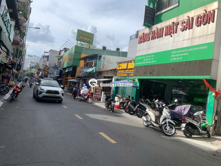 Cho thuê mặt tiền Đề Thám trệt 2 lầu giá 17tr