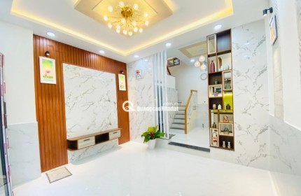 SIÊU PHẨM NHÀ MỚI VÀO Ở NGAY -  3 TẦNG 4 PN - NGAY GẦN CẦU SỐ 3
