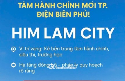Khu đô thị Him Lam City tọa lạc tại thành phố Điện Biên Phủ Điện Biên