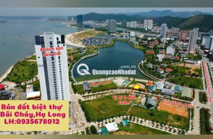 BÁN Ô ĐẤT BIỆT THỰ TẠI KHU ĐÔ THỊ MỚI CÁI DĂM, HẠ LONG
