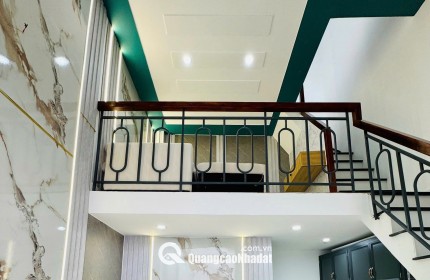 Cần Bán gấp căn nhà full nội thất1 trệt 1 lầu 1 lửng 495tr