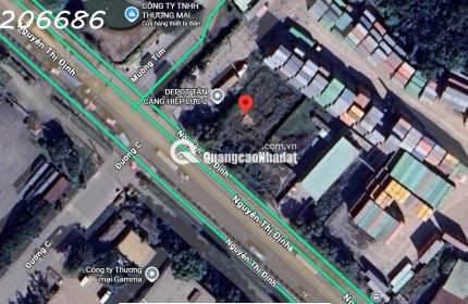 SIÊU PHẨM ĐẤT NỀN PHÂN LÔ – TRUNG TÂM CÁT LÁI, TP. THỦ ĐỨC .Mặt Đường Nguyễn Thị Đinh.Dt 206m2.Giá Chỉ nhỉnh