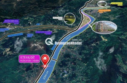  SIÊU PHẨM VIEW SÔNG ĐÀ - XÃ HỢP THÀNH - THÀNH PHỐ HÒA BÌNH – 2 MẶT TIỀN