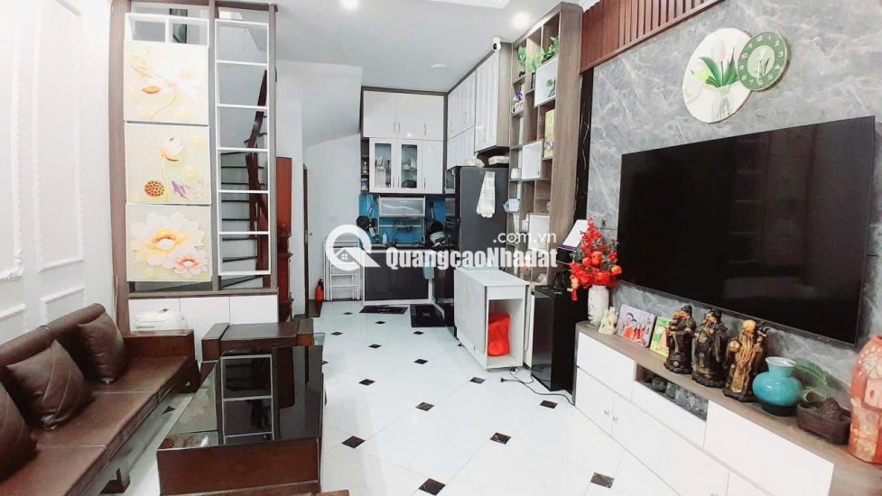  Bán nhà Hồ Tùng Mậu – 2 mặt ngõ – Cách phố 25m