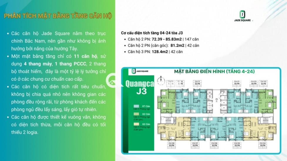  CĂN HỘ TRONG CÔNG VIÊN - PHẠM VĂN ĐỒNG - 100tr/M2 