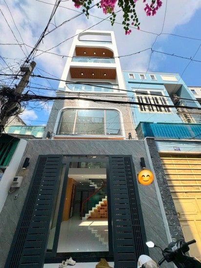 Hương Lộ 2, Bình Tân, Giáp Khu Tên Lửa, Hẻm Ôtô 6m, 54m2 (4x14) Nhà Mới 5 Tầng, Khu Kinh Doanh Mua Bán Sầm Uất, Nhỉnh 6 Tỷ Còn  TL