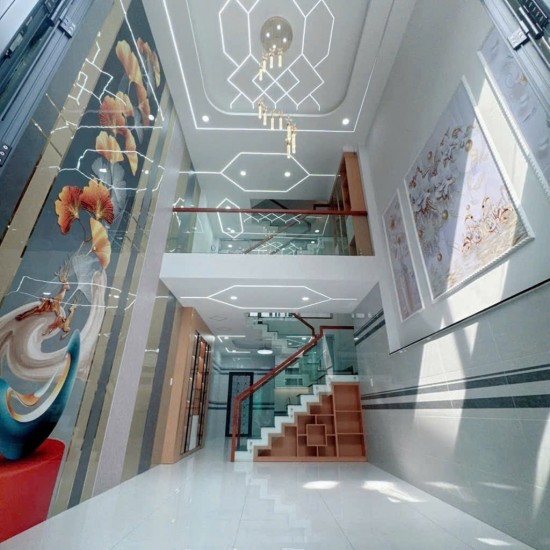 Hương Lộ 2, Bình Tân, Giáp Khu Tên Lửa, Hẻm Ôtô 6m, 54m2 (4x14) Nhà Mới 5 Tầng, Khu Kinh Doanh Mua Bán Sầm Uất, Nhỉnh 6 Tỷ Còn  TL