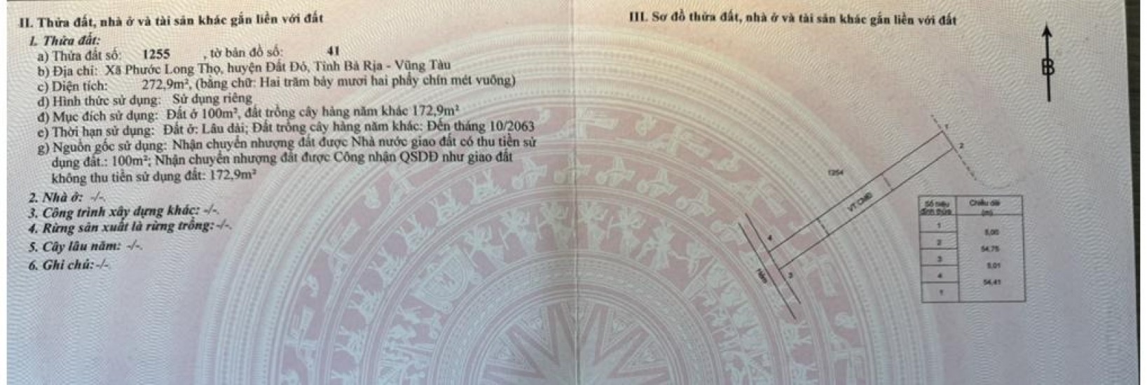 BÁN ĐẤT VƯỜN ĐƯỜNG ĐẸP – SỔ RIÊNG – GIÁ TỐT
