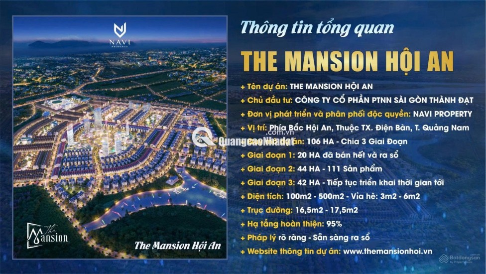 RIVERIA HỘI AN – Phù hợp đầu tư, đầy đủ tiện ích xung quanh