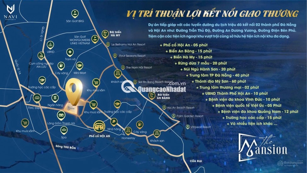 RIVERIA HỘI AN – Phù hợp đầu tư, đầy đủ tiện ích xung quanh