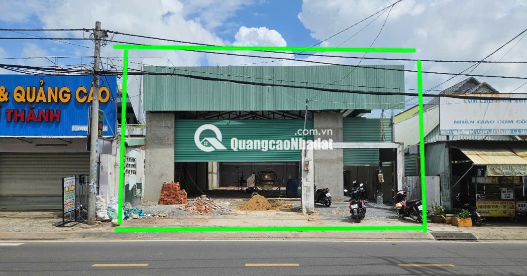 CHO THUÊ NHÀ MTKD KHỦNG - TRƯNG NỮ VƯƠNG, TT HÓC MÔN – ĐỐI DIỆN SIÊU THỊ LỚN