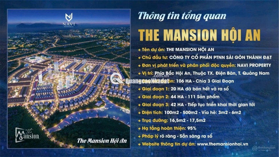  RIVERIA HỘI AN – ĐẤT NỀN SỔ ĐỎ LIỀN KỀ 