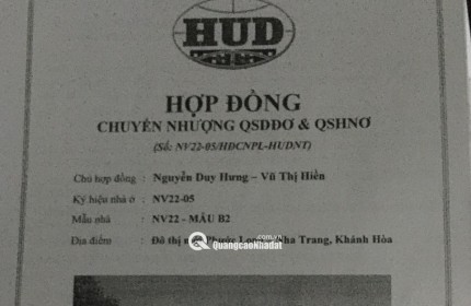  CƠ HỘI ĐẦU TƯ CỰC TỐT TẠI KĐT PHƯỚC LONG – TRUNG TÂM NHA TRANG 