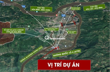 Quỹ đất nền giá đầu tư đợt 1 TP Hòa Bình. Cơ hôi x2 x3 tài sản.