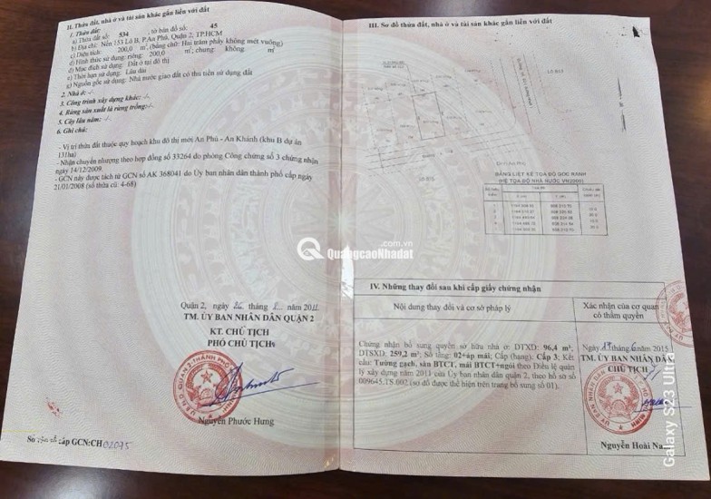 Bán Nhà Mặt Tiền 6 Đường 18, P. An Phú, Tp.Thủ Đức