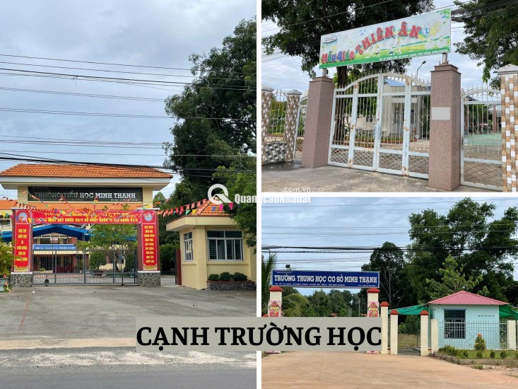 Đất Minh Thạnh Dầu Tiếng liền kề dân cư.