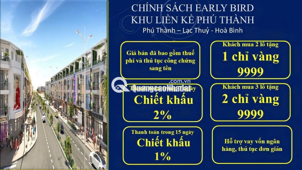 CƠ HỘI ĐÓN SÓNG ĐẦU TƯ F0 – SÁT KCN PHÚ THÀNH – CHI NÊ – HÒA BÌNH