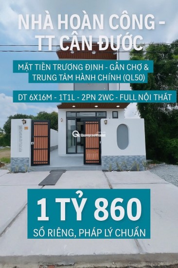 Nhà mặt tiền thị trấn Cần