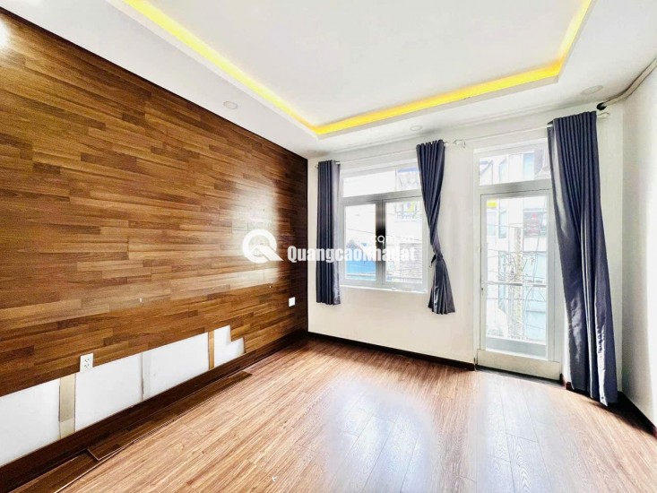 HẺM XE TẢI - PHẠM VĂN ĐỒNG , BÌNH THẠNH ,  XE HƠI NGỦ TRONG NHÀ-NHÀ MỚI 5 TẦNG 8.5 TỶ