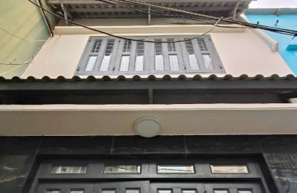 Bán nhà Bình Thạnh, Phan Văn Trị, 3 tầng, 30m2, hẻm thông, 4.x tỷ