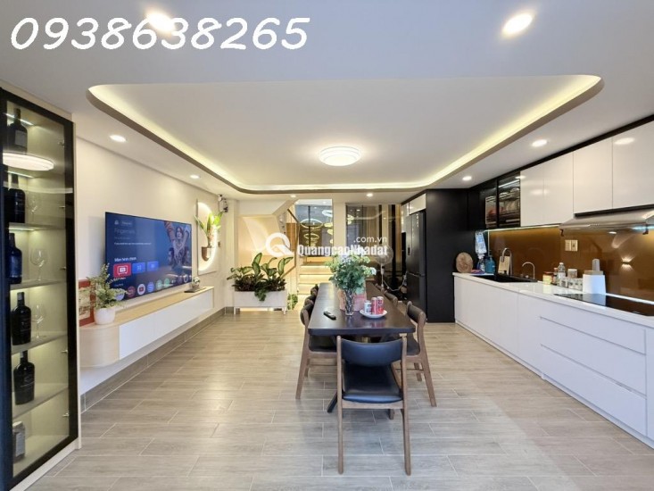 Nhà phố Phạm Văn Chiêu, Gò Vấp: 80m2, 5 tầng, 4PN, giá hời chỉ 9.5 tỷ - Sổ hồng riêng, ngõ thông, an cư lạc nghiệp ngay! Gọi 0938638265