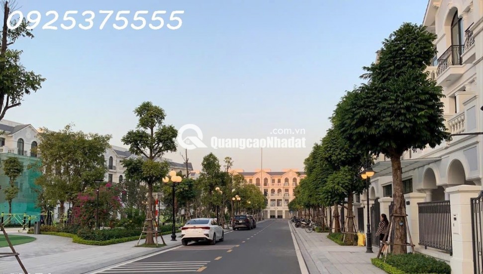 Rẻ nhất Vinhomes Ocean Park 1, Hà Nội. Song lập mini ba mặt thoáng. Sổ đỏ trao tay.