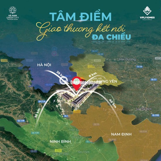 bán đất nền chính CĐT dự án Hà Nam Green City