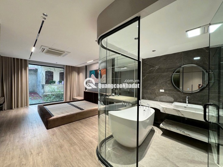 PHỐ NGUYỄN VĂN CỪ – PHÂN LÔ Ô TÔ TRÁNH - NGÕ THÔNG CÁC NGẢ, 60M x 7 TẦNG THANG MÁY FULL NỘI THẤT