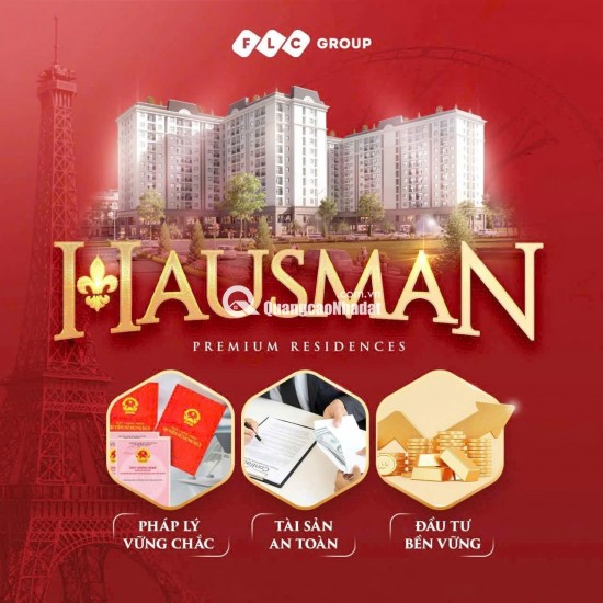 Em có quỹ căn ngoại giao 3PN, chung cư Hausman mặt đường Lê Quang Đạo kéo dài