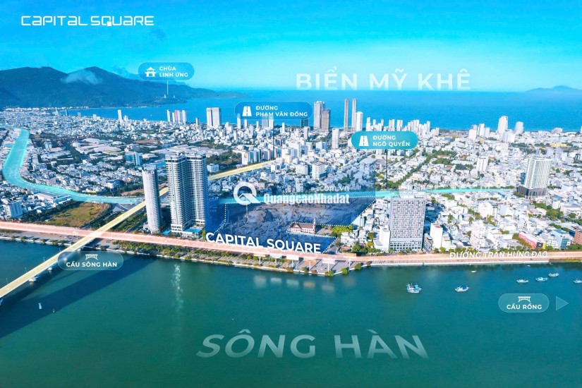 Căn hộ 1 phòng ngủ tại dự án Capital Square Đà Nẵng – Tòa C6 Kings Place