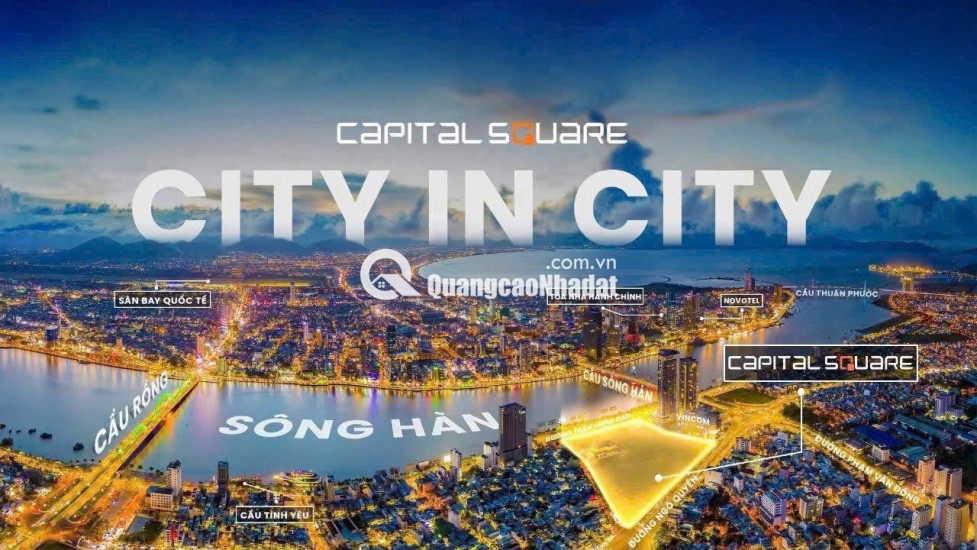 Căn hộ 1 phòng ngủ tại dự án Capital Square Đà Nẵng – Tòa C6 Kings Place