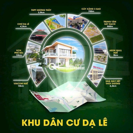 Mở bán khu phân lô 50 lô tại đường Dạ Lê chỉ bỏ ra 200tr là sở hữu ngay, Đã có sổ