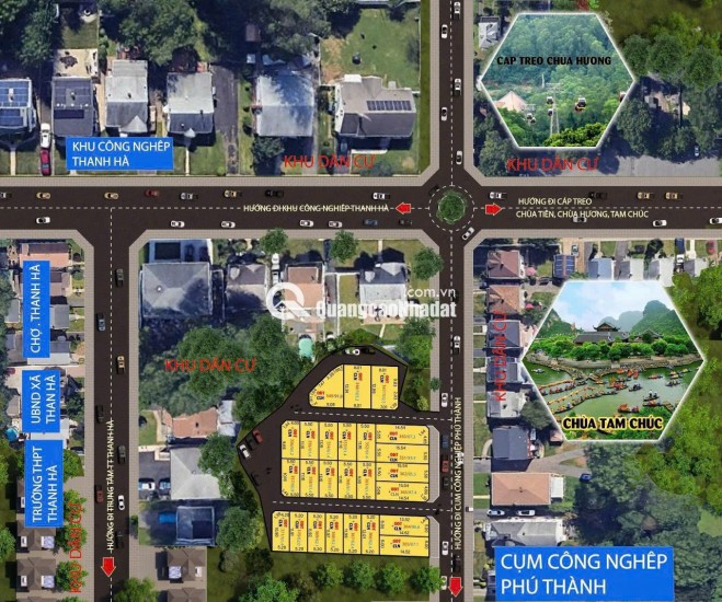 CƠ HỘI VÀNG ĐẦU TƯ ĐẤT NỀN KHU VỰC TRUNG TÂM ĐÔ THỊ LẠC THỦY, HÒA BÌNH