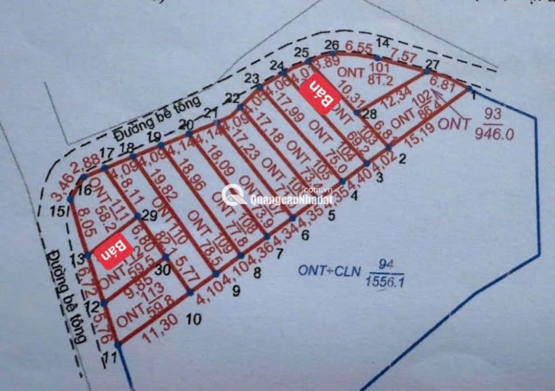 ĐẤT NỀN GẦN KCN THANH SƠN – CHỈ TỪ 3XX TRIỆU/NỀN