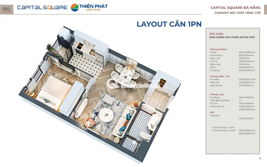 Capital Square - Dòng Tiền Ổn Định Đầu Tư. Ngay Sông Hàn Nơi ở Lý Tưởng Tại Đà Nẵng