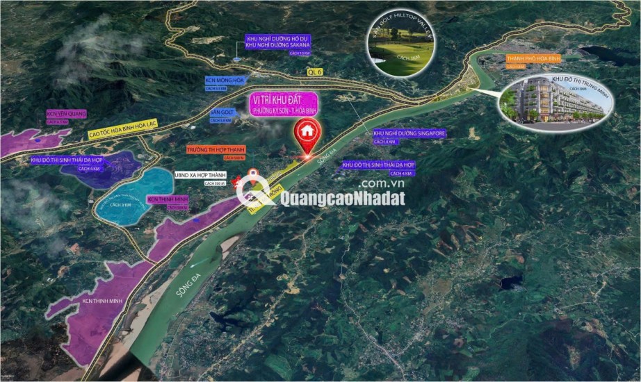 ĐẤT NỀN 2 MẶT TIỀN – VIEW SÔNG ĐÀ