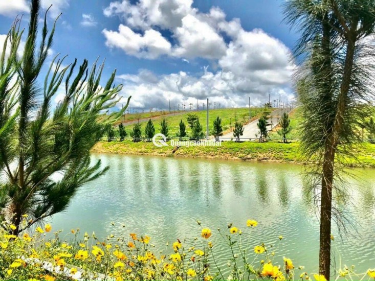 BÁN ĐẤT NẰM TRONG KHU NGHỈ DƯỠNG GẦN HỒ TÂM CHÂU