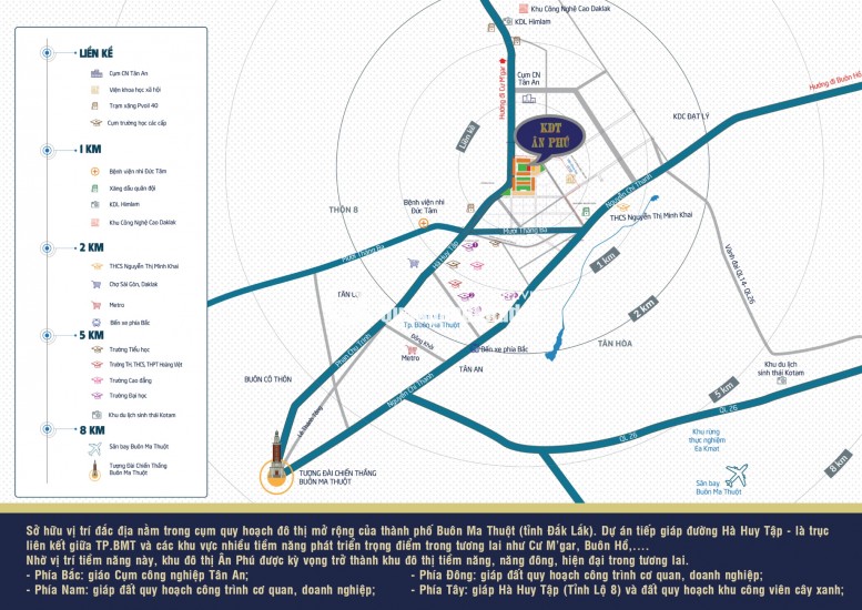 Đất nền tại KĐT Ân Phú,  sẵn sổ sang tên nhanh, vị trí đẹp view công viên giá 3,3 tỷ