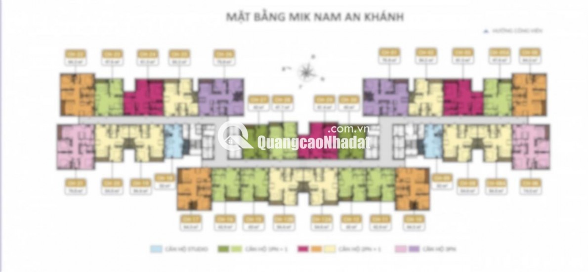 chào bán chung cư MIK Nam An Khánh – căn hộ chất lượng cao bên đường lớn Thăng Long – giá từ 5,x tỷ