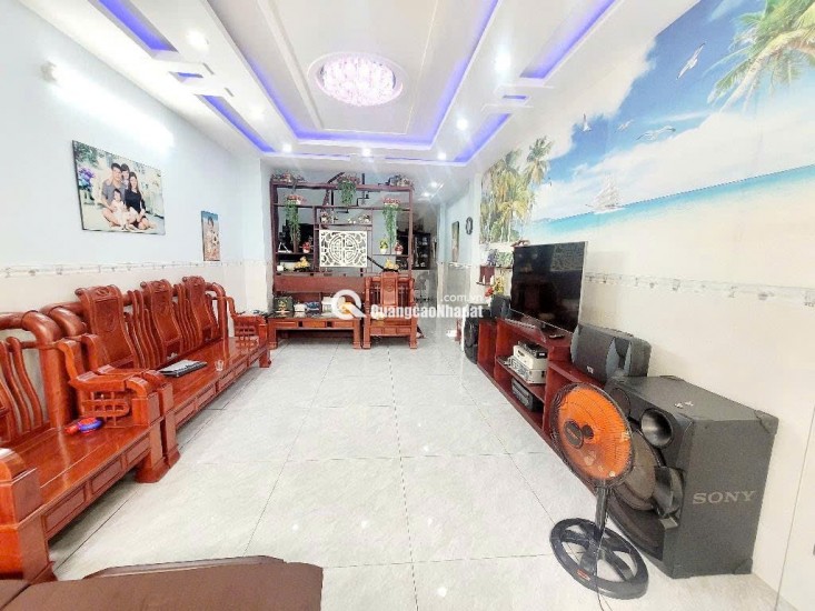 CHỈ CÓ 9 TỶ - NHÀ ĐẸP - MẶT TIỀN. P10. Tân Bình - 86M2 (4m x 21.5m) - 4 TẦNG BTCT