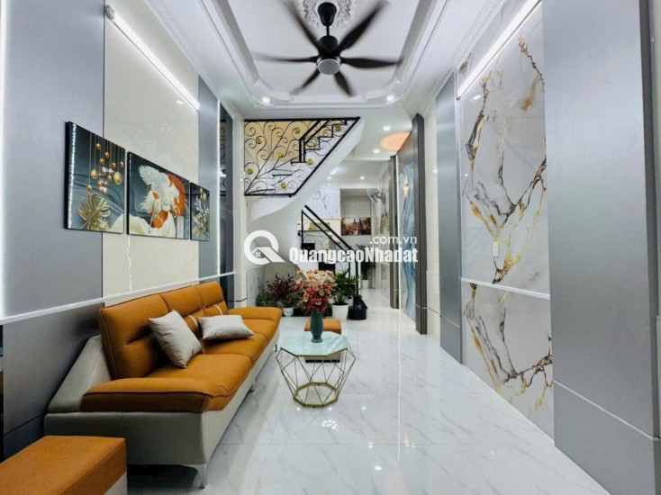 Bán nhà 4 tầng đường Phạm Văn Chiêu, P. 8, Q. Gò Vấp, DT 88m (4 x 22)m đường 6m, giá: 7 tỷ, ở ngay