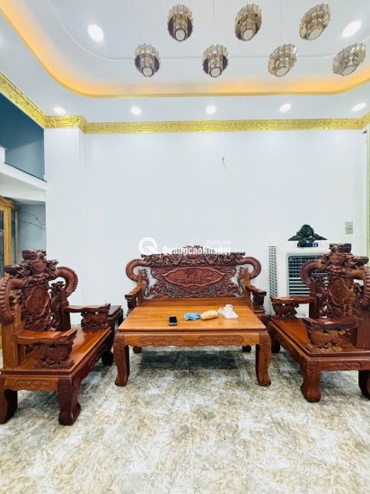 Bán NHÀ MỚI 3 TẦNG vào ở ngay– HẺM OTO – Ngay CẦU BÀ THE – TÔ NGỌC VÂN – Q12, 58m2, SHR 5.6 tỷ