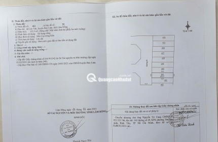  ĐẤT NỀN TRUNG TÂM BẢO LỘC – FULL THỔ CƯ, HẠ TẦNG ĐIỆN ÂM – VỊ TRÍ TIỀM NĂNG SINH LỜI CAO 